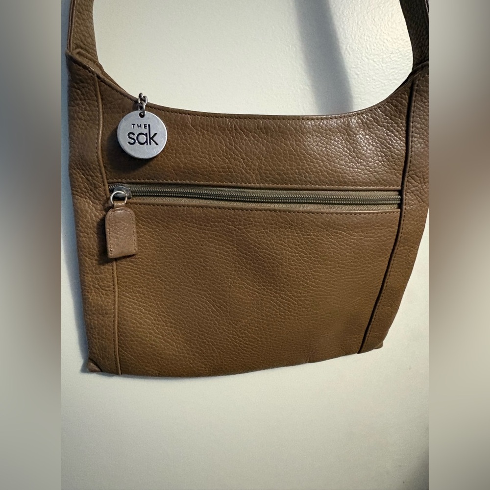 90s The Sak Vintage Crossbody Leather Purse